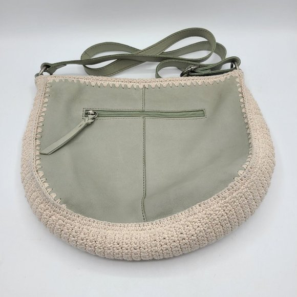 The Sak Bags The Sak Leather Crocheted Crossbody Bag Purse Poshmark